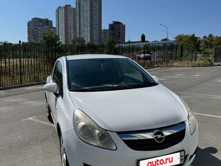 2008 Opel Corsa D, белый, 280000 рублей, вид 1