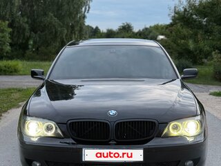 2007 BMW 7 серии 730d IV (E65/E66) Рестайлинг, чёрный, 1070000 рублей, вид 2