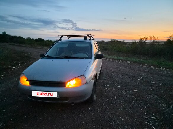 2008 Lada (ВАЗ) Kalina I, серебристый, 110000 рублей