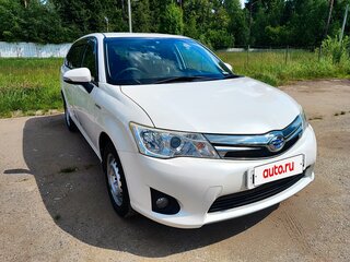 2013 Toyota Corolla Fielder XI (E160, E170, E180), белый, 1070000 рублей, вид 3