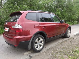 2010 BMW X3 25i I (E83) Рестайлинг, красный, 815000 рублей, вид 5