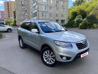 2010 Hyundai Santa Fe II Рестайлинг, серебристый, 870000 рублей, вид 4