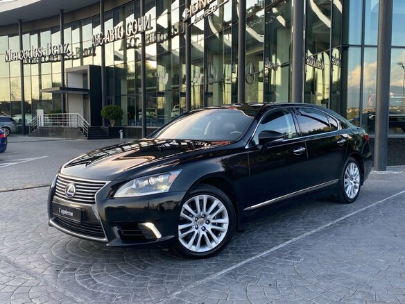 2013 Lexus LS Long 600h L IV Рестайлинг 2, чёрный, 2659000 рублей