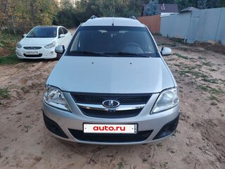 2013 Lada (ВАЗ) Largus I, серебристый, 580000 рублей, вид 1
