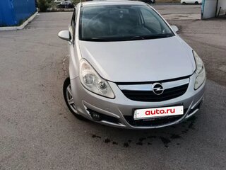 2007 Opel Corsa D, серебристый, 353000 рублей, вид 2