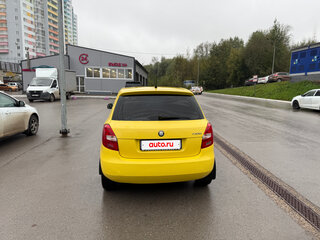 2008 Skoda Fabia II, жёлтый, 399000 рублей, вид 4