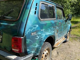 1998 Lada (ВАЗ) 2121 (4x4) I Рестайлинг, зелёный, 110000 рублей, вид 4