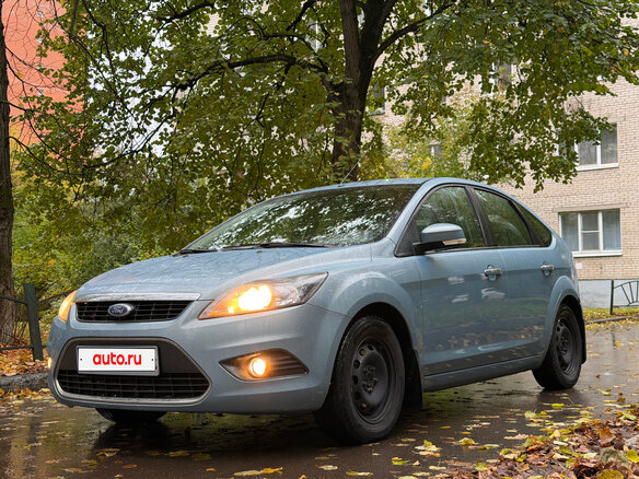 2009 Ford Focus II Рестайлинг, голубой, 495000 рублей