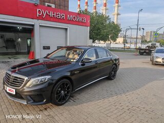 2014 Mercedes-Benz S-Класс AMG 63 AMG Long III (W222, C217), чёрный, 4500000 рублей, вид 1