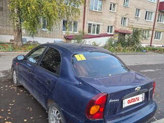 2008 Chevrolet Lanos I, синий, 165000 рублей, вид 5