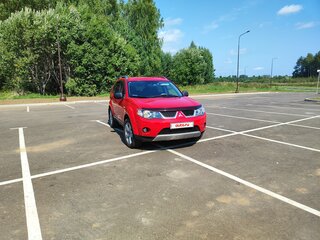 2007 Mitsubishi Outlander II, красный, 890000 рублей, вид 2