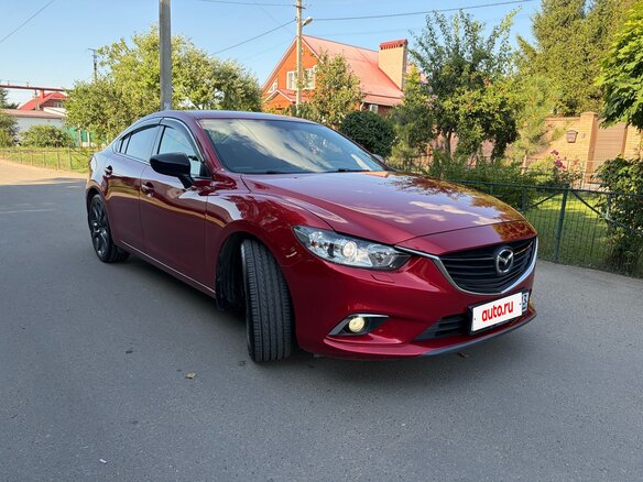 2015 Mazda 6 III (GJ) Рестайлинг, красный, 1799000 рублей - вид 4