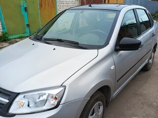 2017 Lada (ВАЗ) Granta I, синий, 370000 рублей, вид 2