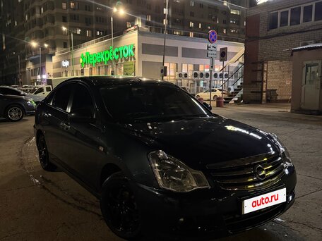 2013 Nissan Almera III (G15), синий, 599000 рублей, вид 4