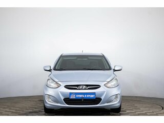 2012 Hyundai Solaris I, голубой, 849000 рублей, вид 2