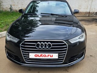 2014 Audi A6 IV (C7) Рестайлинг, чёрный, 1859000 рублей, вид 1