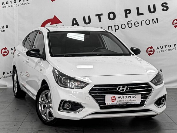 2018 Hyundai Solaris II, белый
