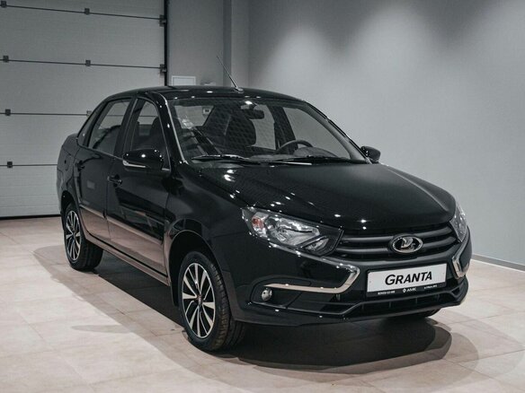2025 Lada (ВАЗ) Granta I Рестайлинг, чёрный - вид 1