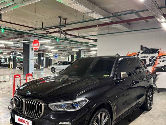 2019 BMW X5 M50d IV (G05/G18), чёрный - вид 3