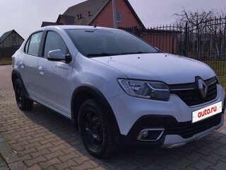 2021 Renault Logan Stepway II Рестайлинг, белый, 1020000 рублей, вид 3