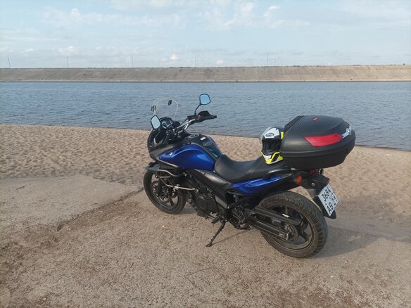 2012 Suzuki V-Strom DL 650, синий, 540000 рублей - вид 1