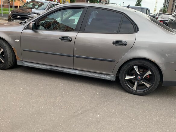 2003 Saab 9-3 II, серый, 330000 рублей - вид 12