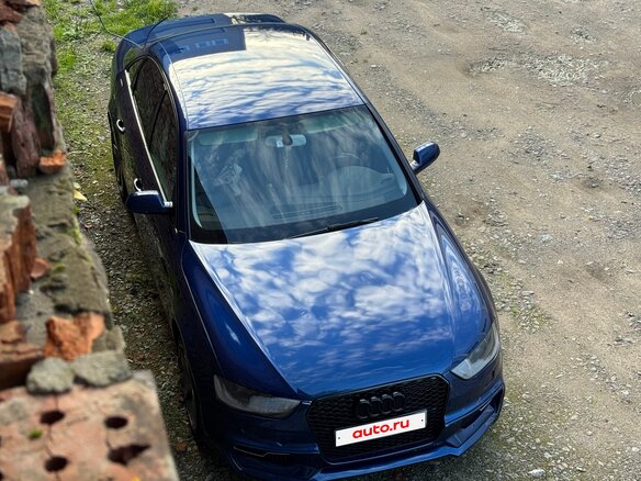2008 Audi A4 IV (B8), синий, 1350000 рублей - вид 5