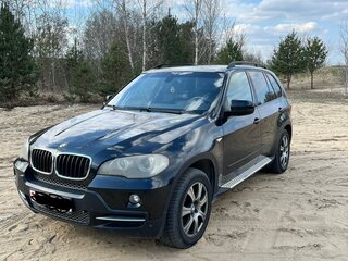 2007 BMW X5 30d II (E70), чёрный, 1350000 рублей, вид 2
