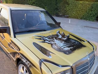 1983 Mercedes-Benz 190 (W201), золотистый, 230000 рублей, вид 3