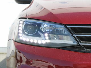 2017 Volkswagen Jetta VI Рестайлинг, красный, 1200000 рублей, вид 4