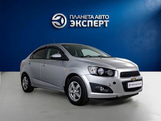 2012 Chevrolet Aveo II, серебристый, 640000 рублей, вид 3