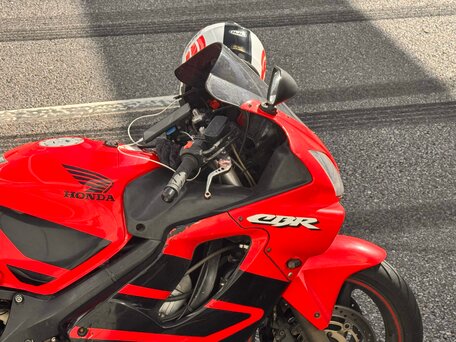 2002 Honda CBR 600F, красный, 400000 рублей, вид 5