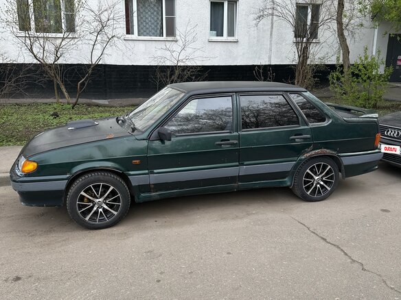 2003 Lada (ВАЗ) 2115, зелёный, 92999 рублей - вид 1
