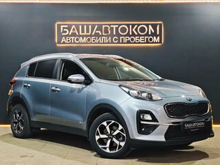 2019 Kia Sportage IV Рестайлинг, серебристый, 1699000 рублей, вид 3