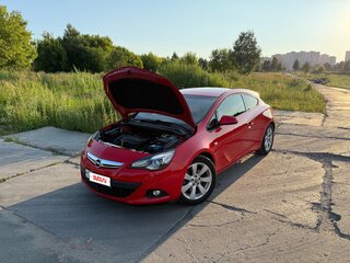 2013 Opel Astra GTC J Рестайлинг, красный, 890000 рублей, вид 4