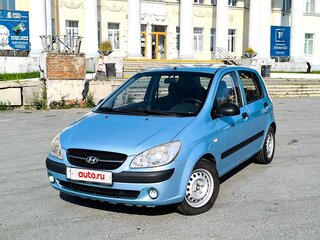 2008 Hyundai Getz I Рестайлинг, голубой, 430000 рублей, вид 1