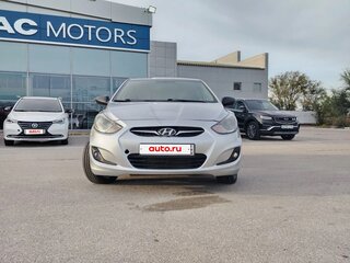 2012 Hyundai Solaris I, серебристый, 490000 рублей, вид 3
