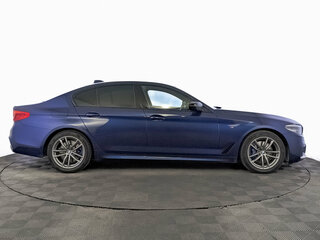2019 BMW 5 серии 530i xDrive VII (G30/G31/G38), синий, 3150000 рублей, вид 4