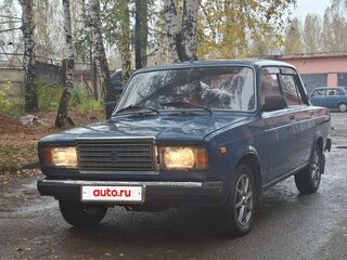 2005 Lada (ВАЗ) 2107, синий, 150000 рублей, вид 1