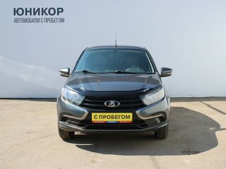 2019 Lada (ВАЗ) Granta I Рестайлинг, серый, 579000 рублей, вид 3