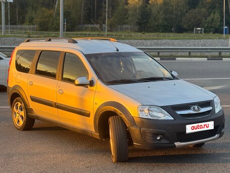 2017 Lada (ВАЗ) Largus Cross I, серебристый, 665000 рублей, вид 3