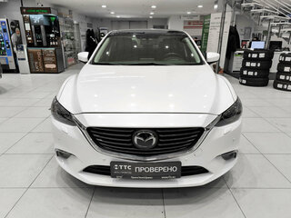 2017 Mazda 6 III (GJ) Рестайлинг, белый, 1750000 рублей, вид 2