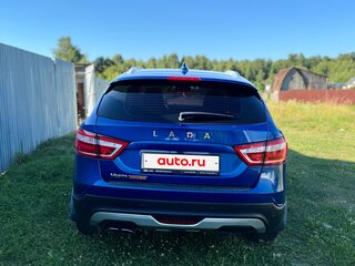 2021 Lada (ВАЗ) Vesta SW Cross I, синий, 1250000 рублей, вид 4