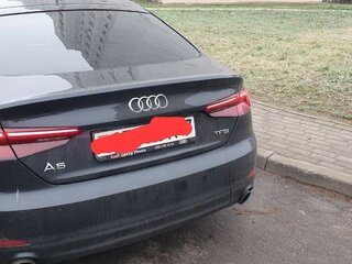 2018 Audi A5 Sportback II (F5), чёрный, 1700000 рублей, вид 2