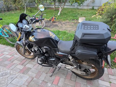 2002 Honda CB 400 Super Four, чёрный, 300000 рублей, вид 4