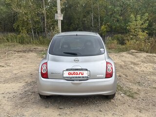2009 Nissan March III (K12), серебристый, 295000 рублей, вид 5