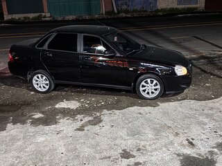 2016 Lada (ВАЗ) Priora I Рестайлинг, чёрный, 500000 рублей, вид 4