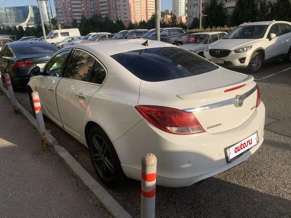 2011 Opel Insignia I, белый - вид 4