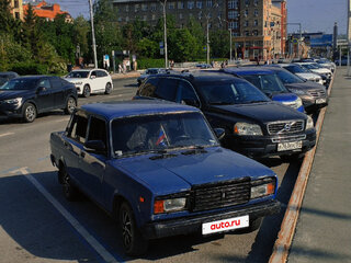 2007 Lada (ВАЗ) 2107, синий, 115000 рублей, вид 4