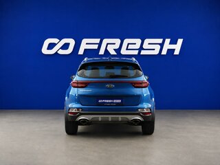 2021 Kia Sportage IV Рестайлинг, синий, 2569055 рублей, вид 4